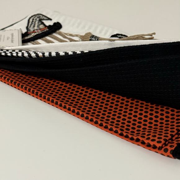 New Cupcakes and Cashmere “The Witch Is In” Halloween Kitchen Towels Set of 3 - Picture 4 of 5